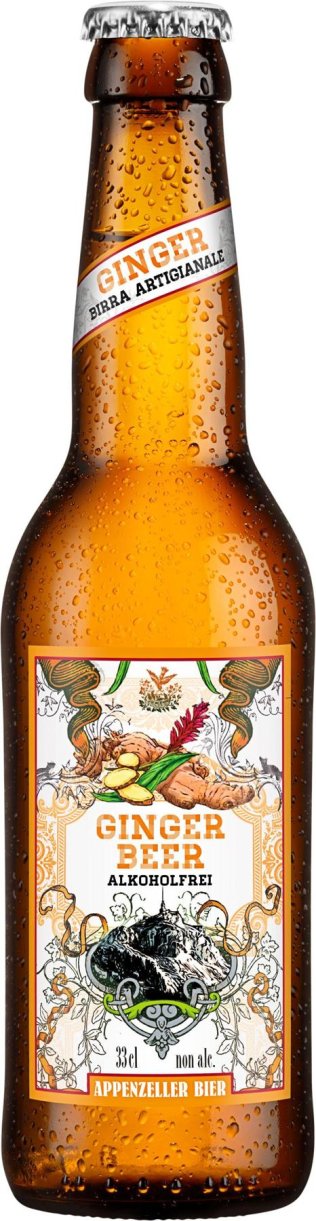 Appenzeller Ginger Beer Alkoholfrei 33cl Kar. 6