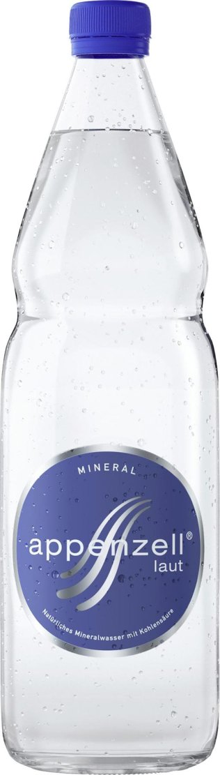 Appenzell Mineral laut Glas 100cl Har. 12