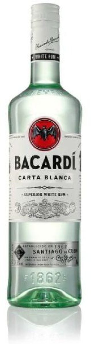 Bacardi Carta Blanca Rum 70cl Kar. 6