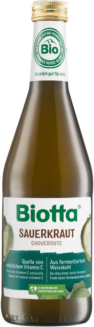 Biotta Sauerkraut 50cl Kar. 6