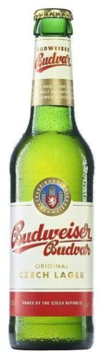 Budweiser Budvar 33cl Kar.