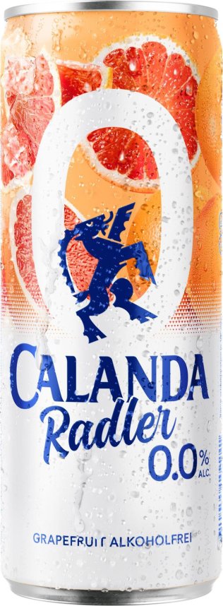 Calanda Radler Grapefruit 0.0% Dose 33cl Kar. 24