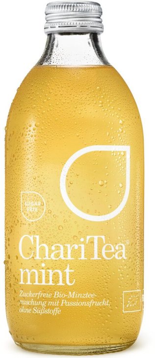 ChariTea Mint Sugarfree Bio 33cl Har. 20