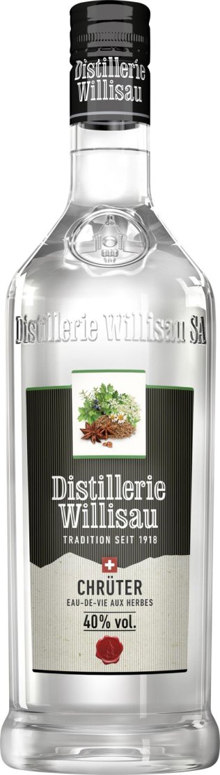 Distillerie Willisau Chrüter 40% 100cl Kar. 6