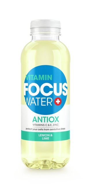 Focuswater Antiox (Zitrone & Ingwer) 50cl Tray 12