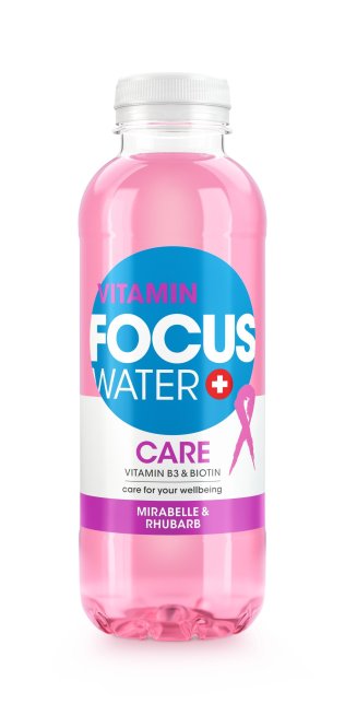 Focuswater Care (Mirabelle & Rhabarber) 50cl Tray 12