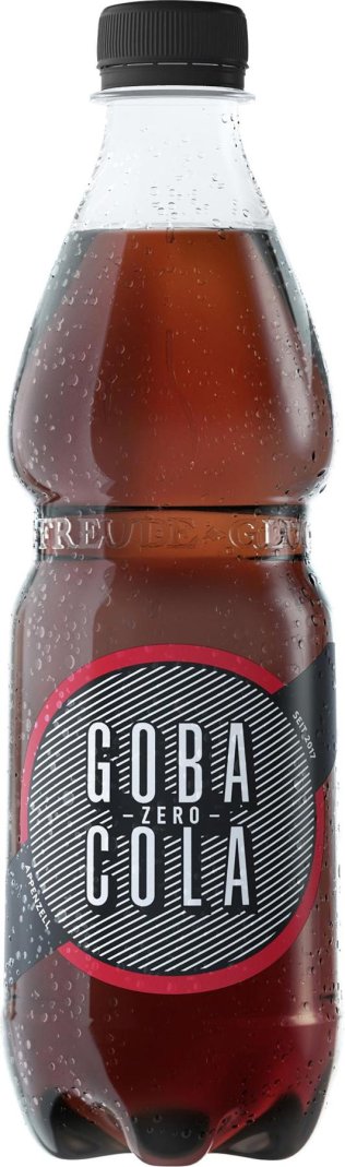 Goba Cola Zero PET 50cl Tray 24