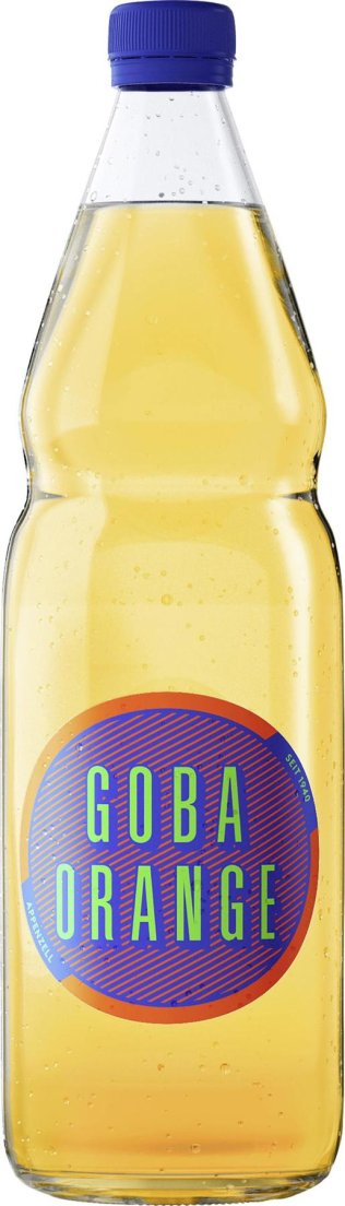 Goba Orange Glas 100cl Har. 12