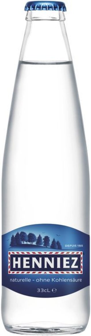 Henniez blau ohne CO2 Glas 33cl Har. 24