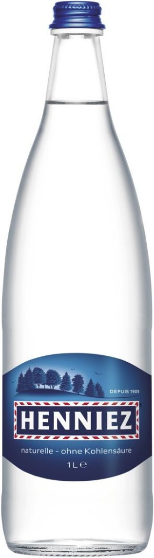 Henniez blau ohne CO2 Glas 100cl Har. 12