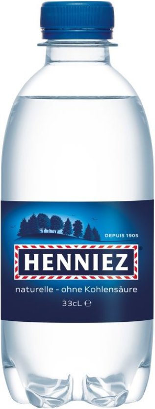 Henniez blau ohne CO2 PET 33cl Tray 24