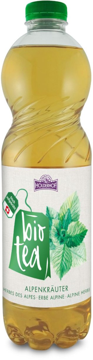 Holderhof Bio Tea Alpenkräuter PET 150cl Tray 6
