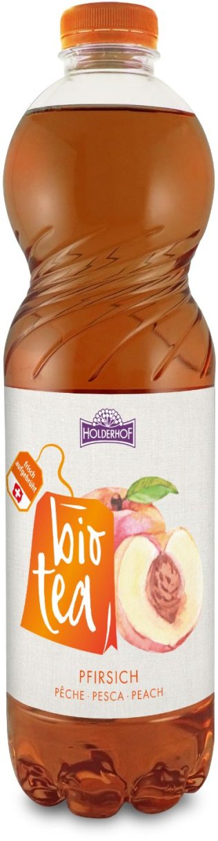 Holderhof Bio Tea Pfirsich PET 150cl Tray 6