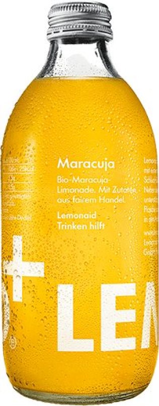 Lemonaid Maracuja Bio 33cl Har. 20