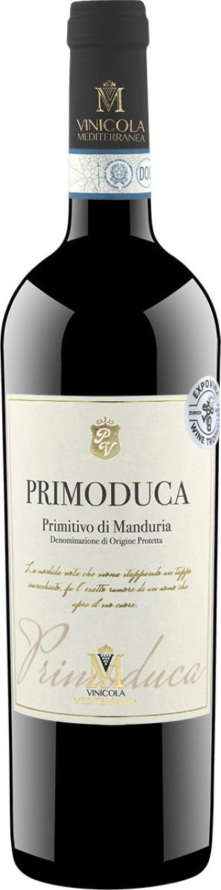 Primoduca Primitivo di Manduria DOP 2022 75cl Kar. 6