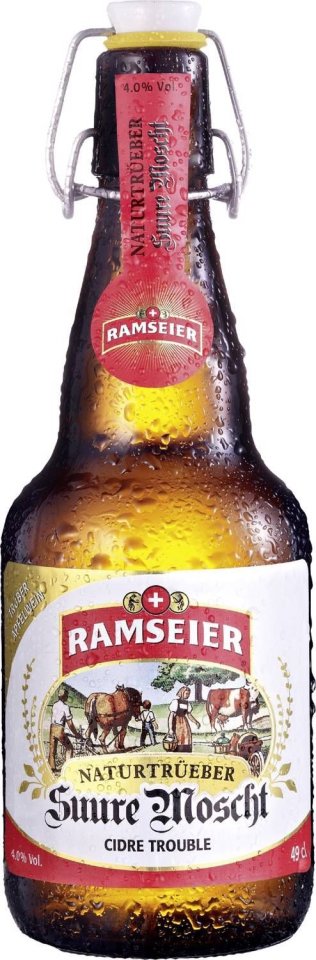 Ramseier Suure Moscht trüb mit Alkohol Bügel 49cl Har. 12