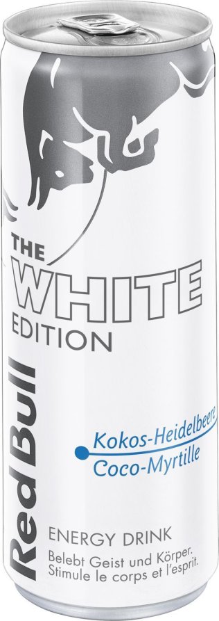 Red Bull White Edition Kokos Heidelbeere 25cl Kar. 24