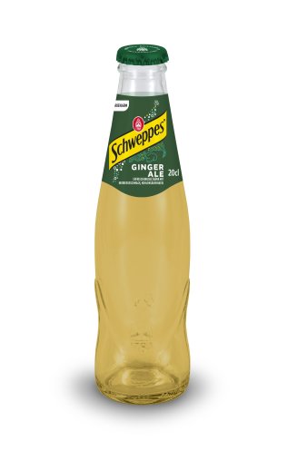 Schweppes Ginger Ale Glas 20cl Har. 30