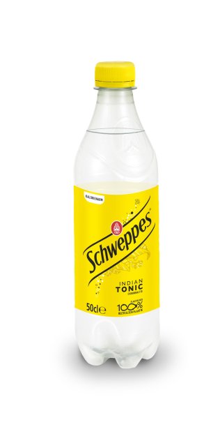 Schweppes Indian Tonic Water PET 50cl Tray 24