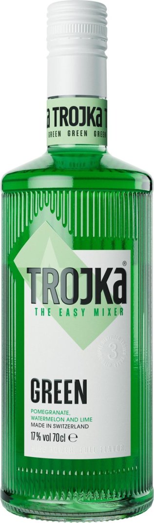 Trojka Vodka Green 70cl Kar. 6