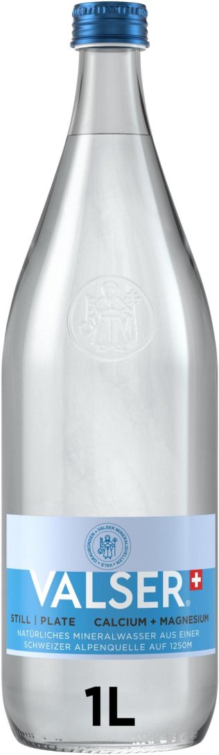 Valser Magnesium + Calcium Glas 100cl Har. 12