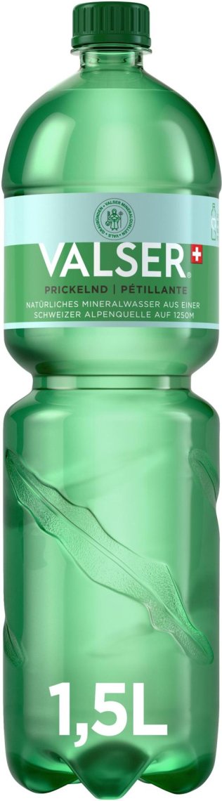 Valser Prickelnd PET 150cl Har. 6