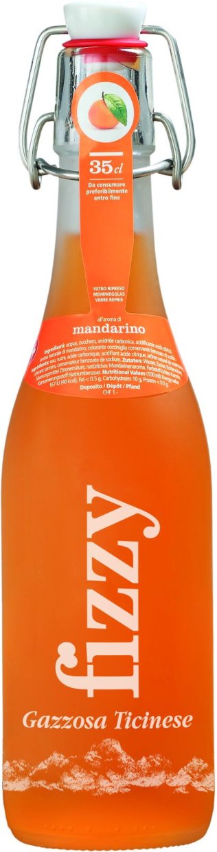 Gazzosa Ticinese Fizzy Mandarine 35cl Har. 20