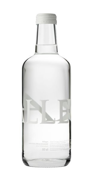 Allegra ohne CO2 Glas Spezial Edition 97cl Har. 12