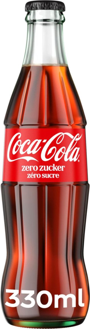 Coca-Cola Zero Glas 33cl Har. 24