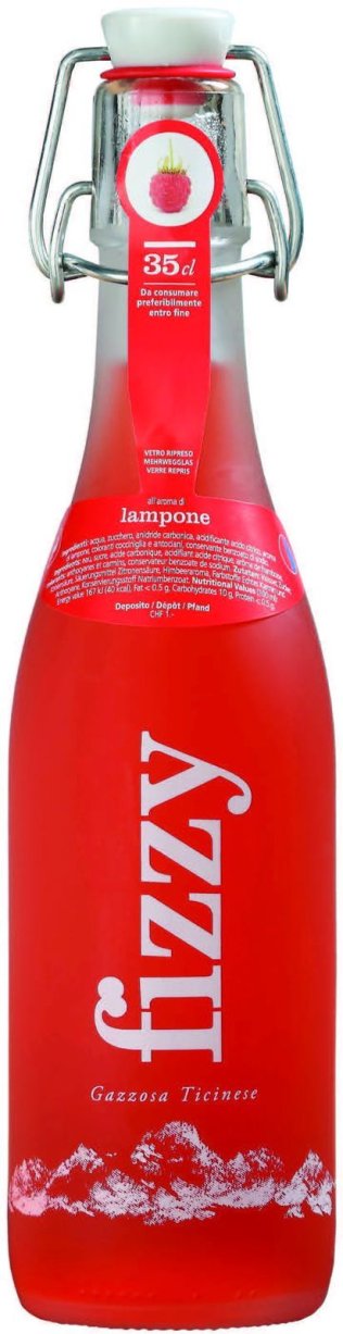 Gazzosa Ticinese Fizzy Himbeere 35cl Har. 20