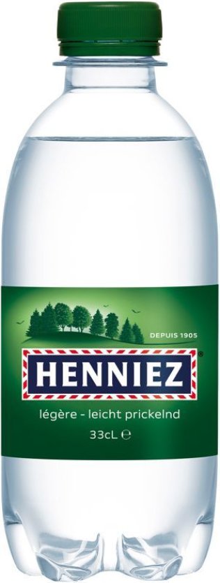 Henniez grün CO2 PET 33cl Tray 24