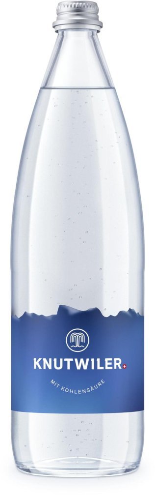 Knutwiler blau mit CO2 Glas 100cl Har. 12