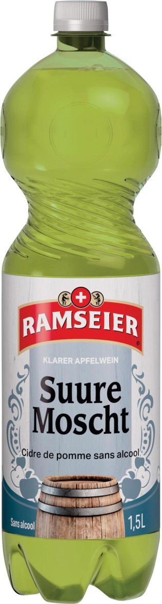 Ramseier Suure Moscht klar ohne Alkohol PET 150cl Tray 6