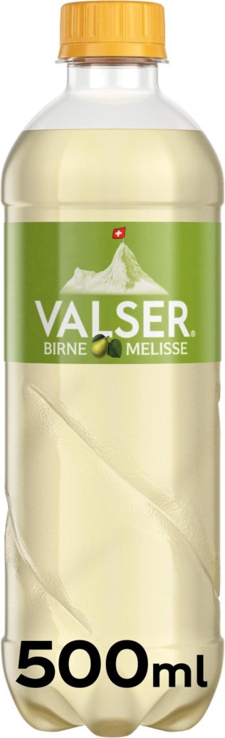 Valser Prickelnd Birne & Melisse PET 50cl Tray 24