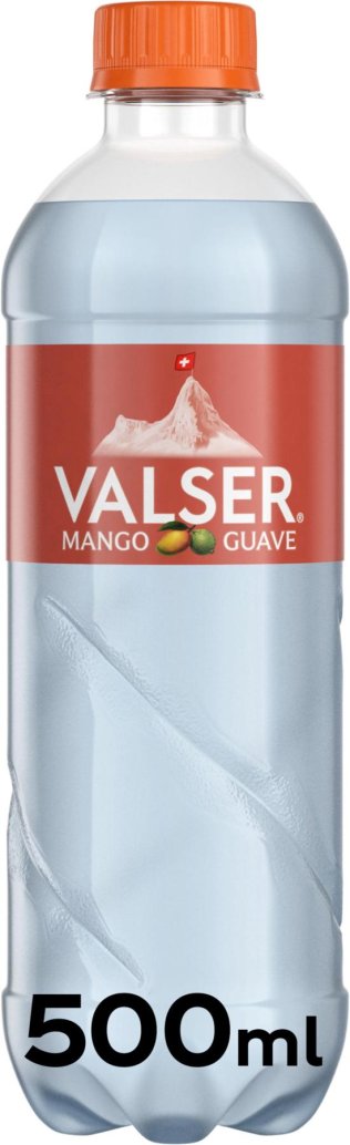 Valser Prickelnd Mango & Guave PET 50cl Tray 24