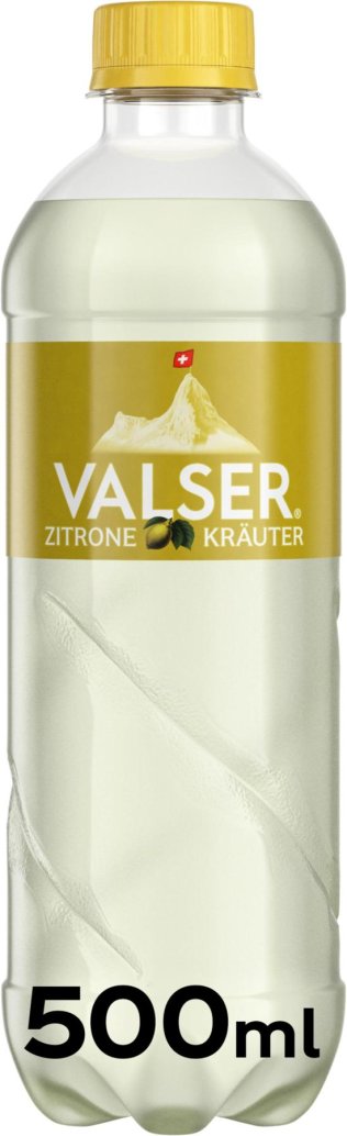 Valser Prickelnd Zitrone & Kräuter PET 50cl Tray 24