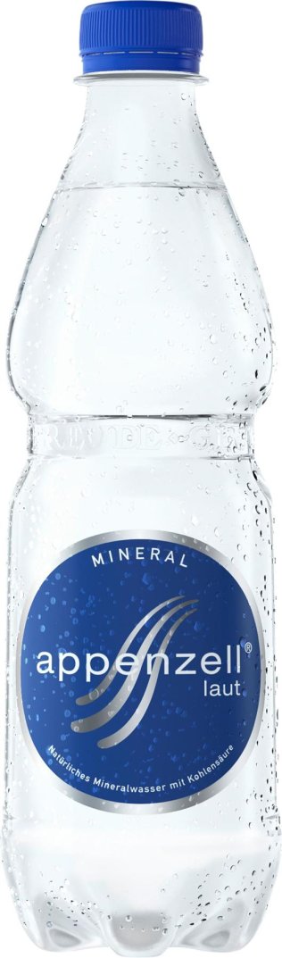 Appenzell Mineral laut PET 50cl Tray 24