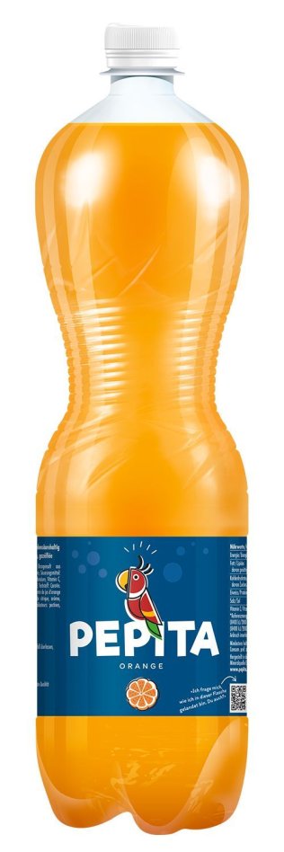 Pepita Orange PET 150cl Tray 6