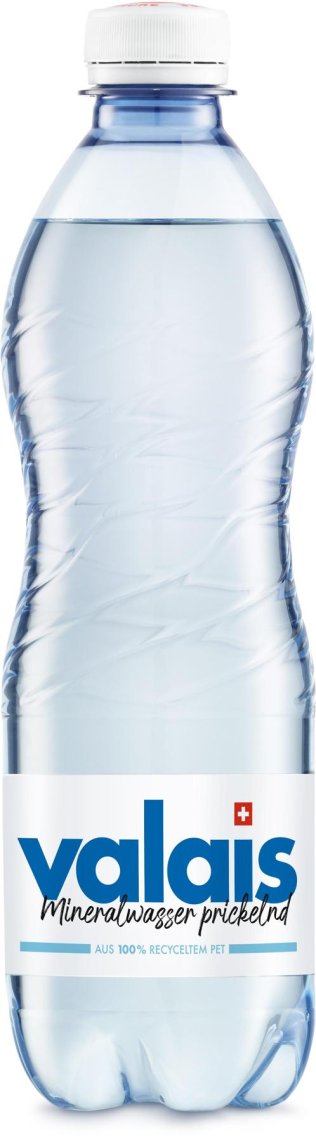 Valais mit Kohlensäure PET 50cl Tray 24