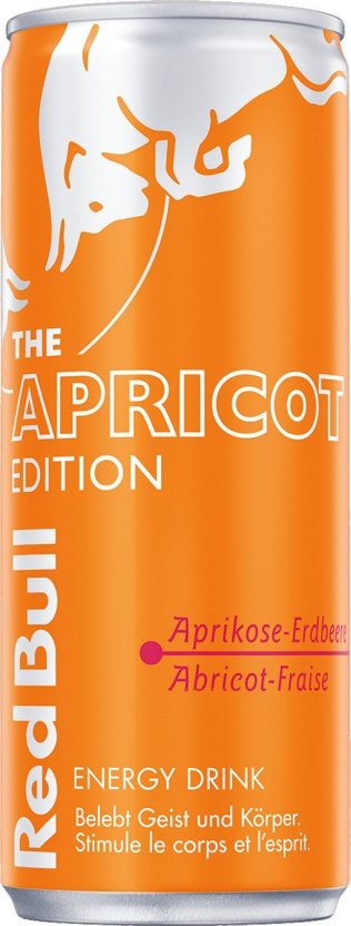 Red Bull The Apricot Edition - Aprikose Dose 25cl Kar. 24