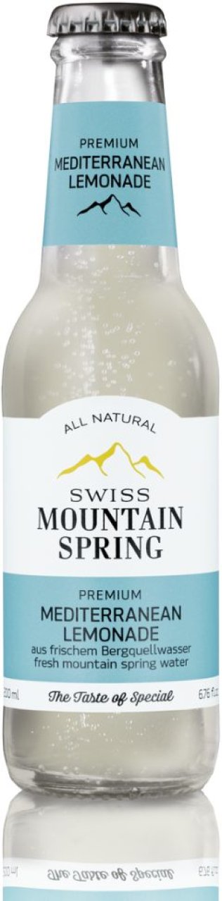 Swiss Mountain Spring Mediterranean Lemonade 20cl Kar. 24