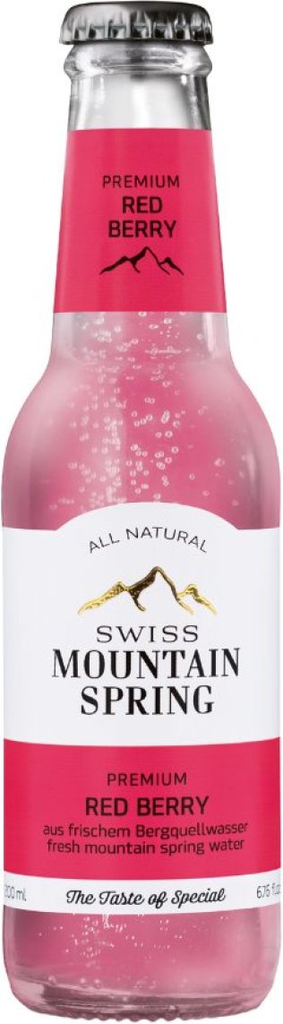 Swiss Mountain Spring Red Berry 20cl Kar. 24