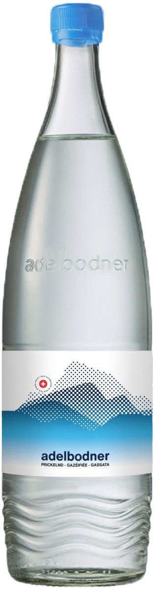 Adelbodner Mineral mit CO2 Glas 100cl Har. 12
