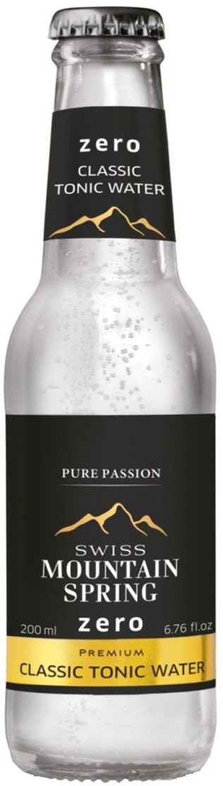Swiss Mountain Spring Zero Tonic Water 20cl Kar. 24