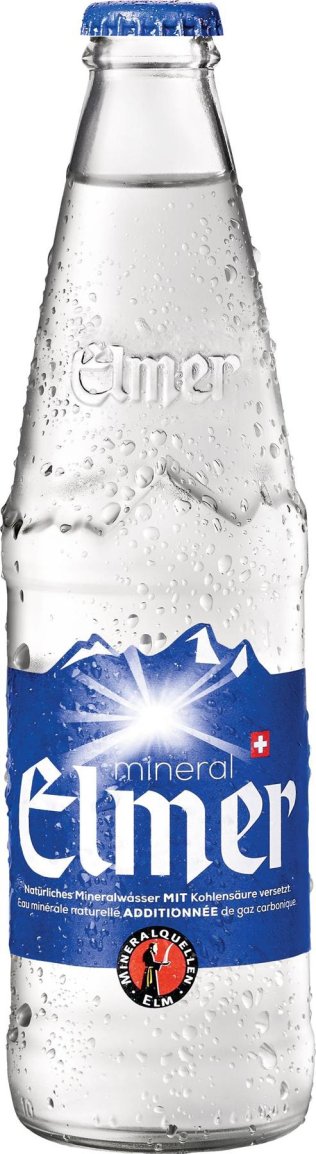 Elmer Mineral mit CO2 Glas 33cl Har. 24