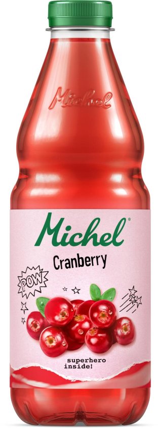 Michel Cranberry PET 100cl Kar. 4