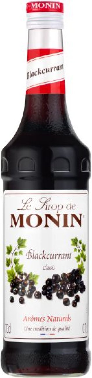 Monin Cassis Sirup Glas 70cl