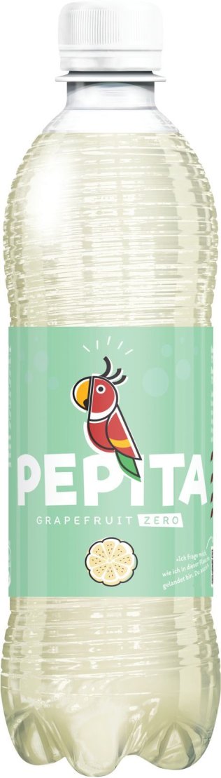 Pepita Grapefruit Zero PET 50cl Tray 24