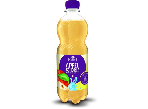 Holderhof Apfelschorle aus Direktsaft PET 50cl Tray 12