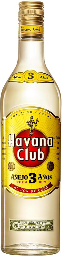 Havana Club Rum Añejo 3 Años 70cl Kar. 6